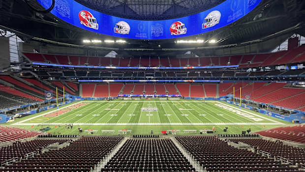 Peach Bowl Field Design